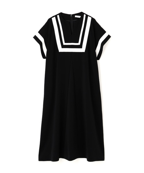 ADORE（アドーア）の「マットストレッチダンボールワンピース（ワンピース・レディース・ベージュ/ブラック・38）」の16枚目の写真