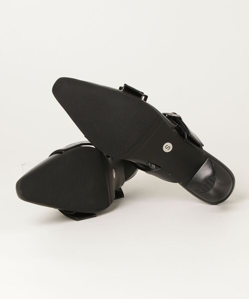 LOVEHUNTER(ラブハンター)の「LOVEHUNTER/ポインテッドトゥ スリングバック クロスベルテッドパンプス(2230)(パンプス・レディース・ブラック/シルバー/ホワイト・S/M/L/LL)」の5枚目の写真
