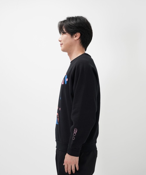 Common Noun(コモン ナウン)の「“CAT”&“DOG” Hiroki Nishiyama 裏起毛ラグランクルースウェット(スウェット・レディース・杢グレー/ブラック/ベージュ/ネイビー/イエロー・M/L/XL)」の18枚目の写真