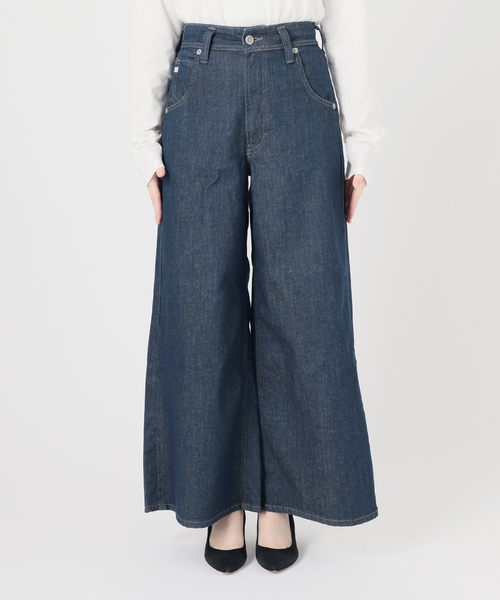 Spick and Span /サムシング 別注LISA SUPER WIDE SOMETHING / サムシング 別注LISA SUPER WIDE（デニムパンツ
