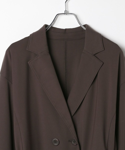 PAGEBOY（ページボーイ）の「ポンチダブルテーラードジャケット（テーラードジャケット・レディース・ブラウン系その他/ブラック・FREE）」の21枚目の写真