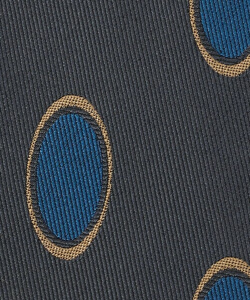 FRANCO BASSI（フランコバッシ）の「＜FRANCO BASSI＞カラー オーバル ネクタイ（ネクタイ・メンズ・グレー系/ベージュ・FREE）」の7枚目の写真