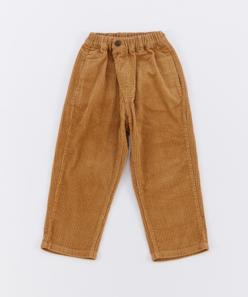 Ocean&Ground(オーシャン&グラウンド)の「Jr.ジャンボコールワイドラップパンツ(その他パンツ・キッズ・オリーブ/イエロー/キナリ/ベージュ/ブラック/レンガ・160/150)」の1枚目の写真