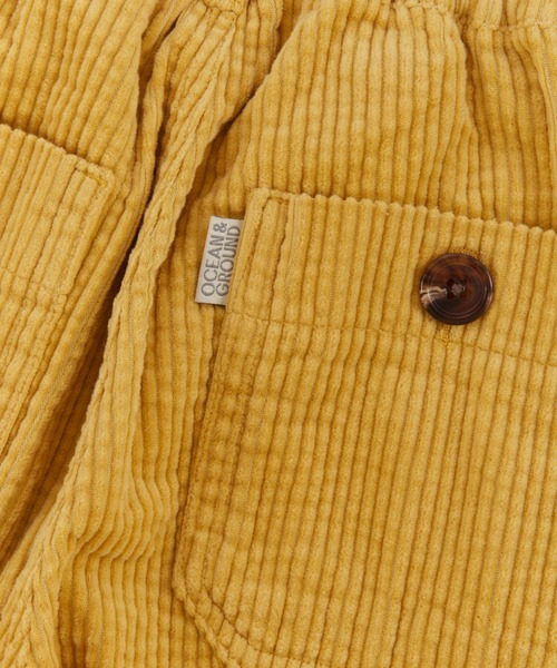 Ocean&Ground(オーシャン&グラウンド)の「Jr.ジャンボコールワイドラップパンツ(その他パンツ・キッズ・オリーブ/イエロー/キナリ/ベージュ/ブラック/レンガ・160/150)」の17枚目の写真