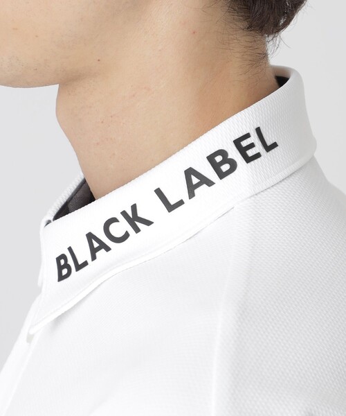 BLACK LABEL CRESTBRIDGE(ブラックレーベル・クレストブリッジ)の「【一部店舗限定】ロゴプリントテクニカルポロシャツ(ポロシャツ・メンズ・チャコールグレー/ブラック/オフホワイト・L/XL/M)」の8枚目の写真