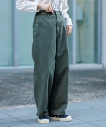 D.M.G. | [D.M.G. / ディーエムジー] ツイル ボリュームイージーパンツ(その他パンツ)