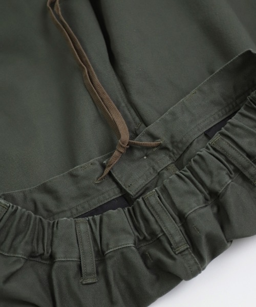 D.M.G.（ドミンゴ）の「[D.M.G. / ディーエムジー] ツイル ボリュームイージーパンツ（その他パンツ・レディース・ブラック/ベージュ/オリーブ・M/S）」の20枚目の写真