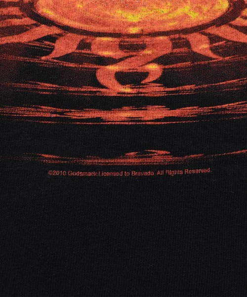 ALSTYLE APPAREL&ACTIVEWEAR（アルスタイルアパレルアンドアクティブウェアー）の「【USED】ALSTYLE “GODSMACK” バンド Tシャツ（Tシャツ/カットソー・メンズ・ブラック・LARGE）」の4枚目の写真
