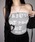 me+em select�i�~�[���Z���N�g�j�́u�y �Qcolor �z�O�����W���S�`���[�u�x�A�g�b�v �^ grunge logo tube bare top�i���̑��g�b�v�X�j�v�b�O���[