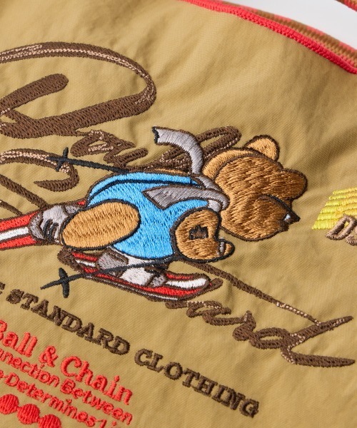 DOUBLE STANDARD CLOTHING(ダブルスタンダードクロージング)の「Ball&Chain / スキーベア ミニショッピングバッグ(エコバッグ/サブバッグ・レディース・ベージュ・FREE)」の11枚目の写真