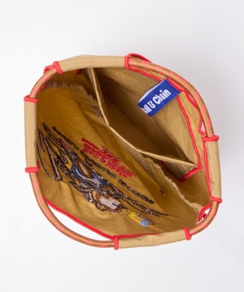 DOUBLE STANDARD CLOTHING(ダブルスタンダードクロージング)の「Ball&Chain / スキーベア ミニショッピングバッグ(エコバッグ/サブバッグ・レディース・ベージュ・FREE)」の2枚目の写真