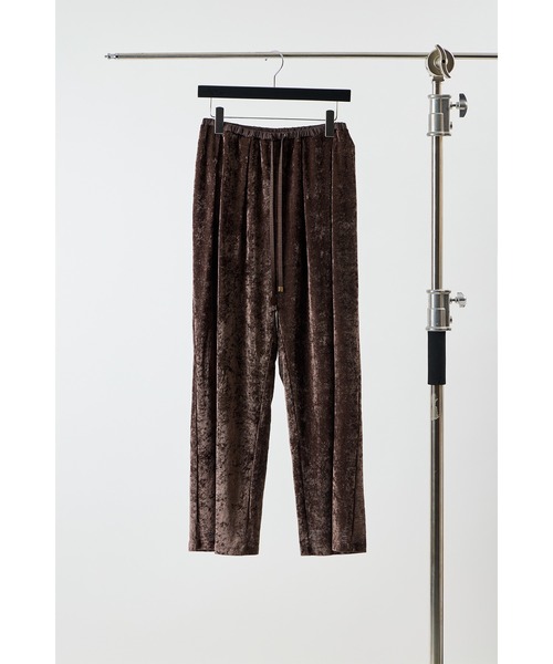 CHIGNON（シニヨン）の「【 CHIGNON / シニヨン 】ベロアメッシュパンツ（その他パンツ・レディース・ベージュ/ブラウン/オフホワイト・FREE）」の4枚目の写真