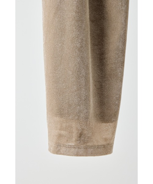 CHIGNON（シニヨン）の「【 CHIGNON / シニヨン 】ベロアメッシュパンツ（その他パンツ・レディース・ベージュ/ブラウン/オフホワイト・FREE）」の9枚目の写真