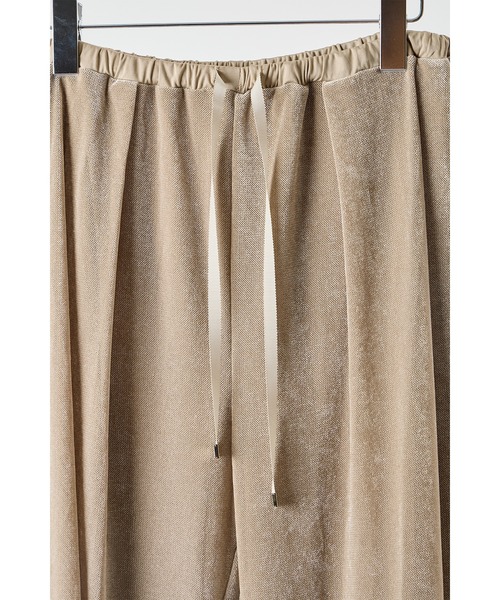 CHIGNON（シニヨン）の「【 CHIGNON / シニヨン 】ベロアメッシュパンツ（その他パンツ・レディース・ベージュ/ブラウン/オフホワイト・FREE）」の8枚目の写真