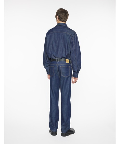 Maison Kitsune（メゾンキツネ）の「STRAIGHT JEANS（デニムパンツ・メンズ・インディゴブルー・26/27/28/29/30/31/32/33）」の5枚目の写真