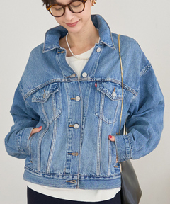 ダメージデニムショートジャケット（デニムジャケット）｜Darich