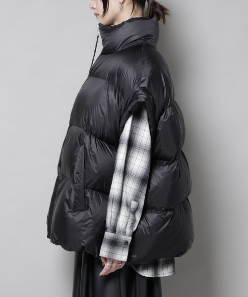 セール】upper hights/Chur BLACK（ダウンベスト）｜upperhights