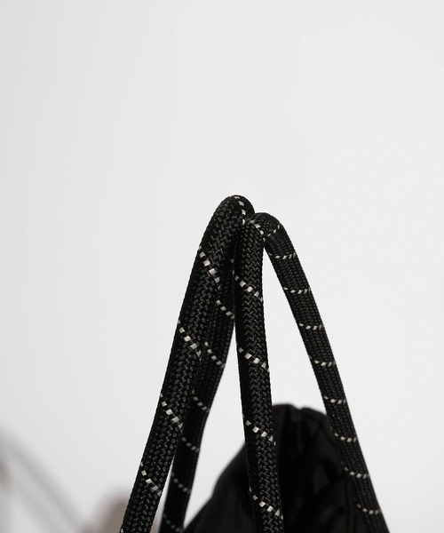 OUTDOOR PRODUCTS（アウトドアプロダクツ）の「OUTDOOR PRODUCTS/アウトドアプロダクツ LOGO TOTE トートバッグ（トートバッグ・レディース・アイボリー/ブラック・FREE）」の9枚目の写真