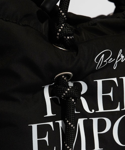 OUTDOOR PRODUCTS（アウトドアプロダクツ）の「OUTDOOR PRODUCTS/アウトドアプロダクツ LOGO TOTE トートバッグ（トートバッグ・レディース・アイボリー/ブラック・FREE）」の11枚目の写真