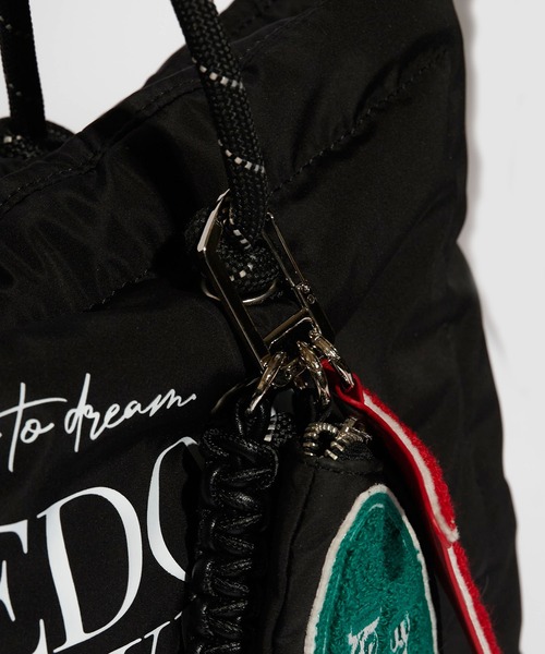 OUTDOOR PRODUCTS（アウトドアプロダクツ）の「OUTDOOR PRODUCTS/アウトドアプロダクツ LOGO TOTE トートバッグ（トートバッグ・レディース・アイボリー/ブラック・FREE）」の13枚目の写真