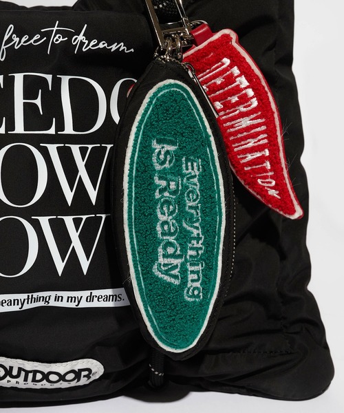 OUTDOOR PRODUCTS（アウトドアプロダクツ）の「OUTDOOR PRODUCTS/アウトドアプロダクツ LOGO TOTE トートバッグ（トートバッグ・レディース・アイボリー/ブラック・FREE）」の15枚目の写真