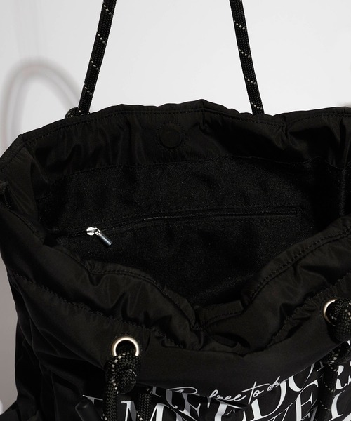 OUTDOOR PRODUCTS（アウトドアプロダクツ）の「OUTDOOR PRODUCTS/アウトドアプロダクツ LOGO TOTE トートバッグ（トートバッグ・レディース・アイボリー/ブラック・FREE）」の21枚目の写真