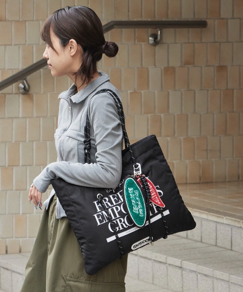 OUTDOOR PRODUCTS/アウトドアプロダクツ LOGO TOTE トートバッグ