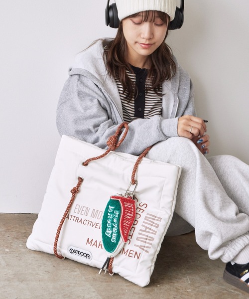 OUTDOOR PRODUCTS/アウトドアプロダクツ LOGO TOTE トートバッグ