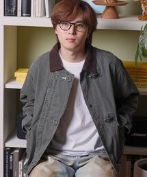 FFEIN(フェイン)の【FFEIN(フェイン)】短丈ファイヤーマンジャケット / ジャケット キルト コーデュロイ 短丈 カジュアル 中綿(その他アウター)