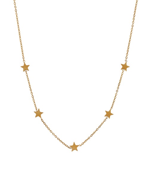 ANEMONE（アネモネ）の「【ステンレス】スターステーションネックレス（ネックレス・レディース・シルバー/ゴールド・FREE）」の4枚目の写真