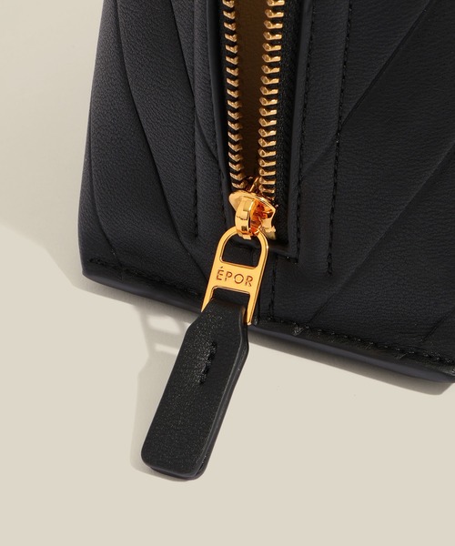 E'POR(エポール)の「【E'POR】【数量限定】 Y BAG Mini Emboss【超軽量】(ハンドバッグ・レディース・ベージュ/ブラック・FREE)」の6枚目の写真