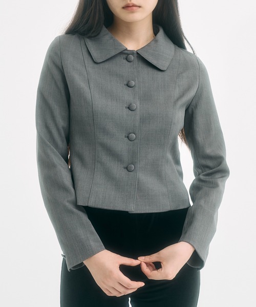 round collar jacket / ラウンドカラージャケット（その他
