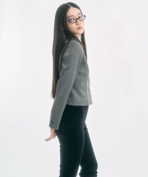 round collar jacket / ラウンドカラージャケット（その他アウター