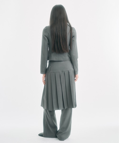 round collar jacket / ラウンドカラージャケット（その他アウター