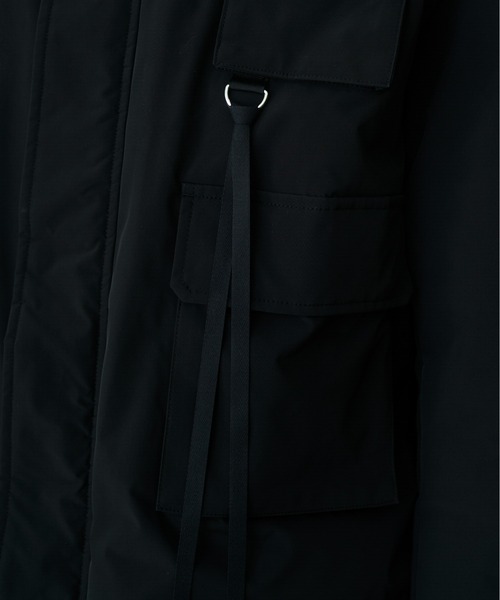 PHILTHEORY(フィルセオリー)の「Techno coat / テクノコート(ダウンジャケット/コート・メンズ・ブラック/ブルー・3/2/1)」の13枚目の写真