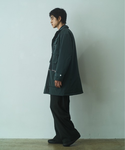 PHILTHEORY(フィルセオリー)の「Techno coat / テクノコート(ダウンジャケット/コート・メンズ・ブラック/ブルー・3/2/1)」の19枚目の写真