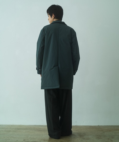 PHILTHEORY(フィルセオリー)の「Techno coat / テクノコート(ダウンジャケット/コート・メンズ・ブラック/ブルー・3/2/1)」の20枚目の写真