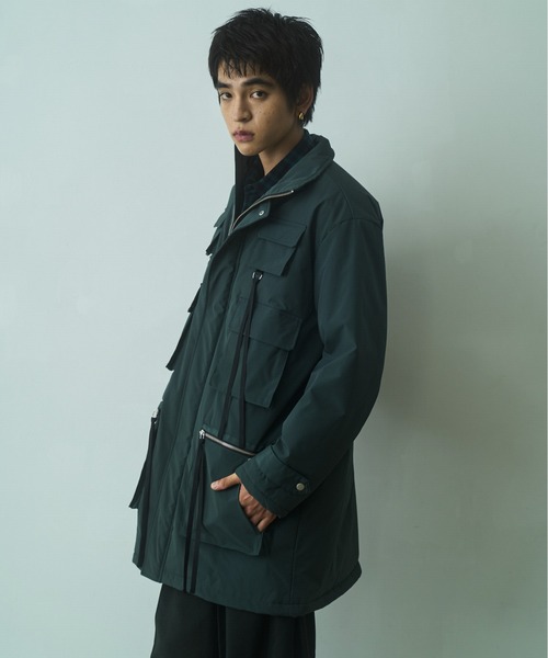 PHILTHEORY(フィルセオリー)の「Techno coat / テクノコート(ダウンジャケット/コート・メンズ・ブラック/ブルー・3/2/1)」の22枚目の写真