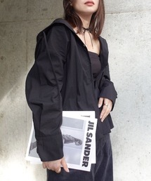 CORNERS | ワッシャーフード付きシャツ(Tシャツ/カットソー)