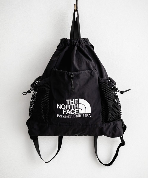 【新品未使用】ザノースフェイス リンデン メッシュジムサック BLACK THE NORTH FACE ノースフェイス ナップサック LINDEN MESH GYM