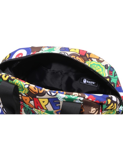 A BATHING APE（アベイシングエイプ）の「BAPE MILO ASSORTED SHOULDER BAG（ショルダーバッグ・キッズ・マルチ・FREE）」の4枚目の写真