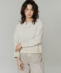 INED | ラメ裏毛プルオーバー《YVON》【セットアップ対応】(Tシャツ/カットソー)