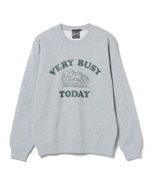 BEAMS T | BEAMS T / VERY BUSY TODAY クルーネック スウェット(スウェット)