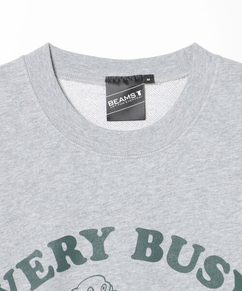 BEAMS T(ビームスティー)の「BEAMS T / VERY BUSY TODAY クルーネック スウェット(スウェット・メンズ・グレー/ブラック系その他4・XL/L/S/M)」の4枚目の写真