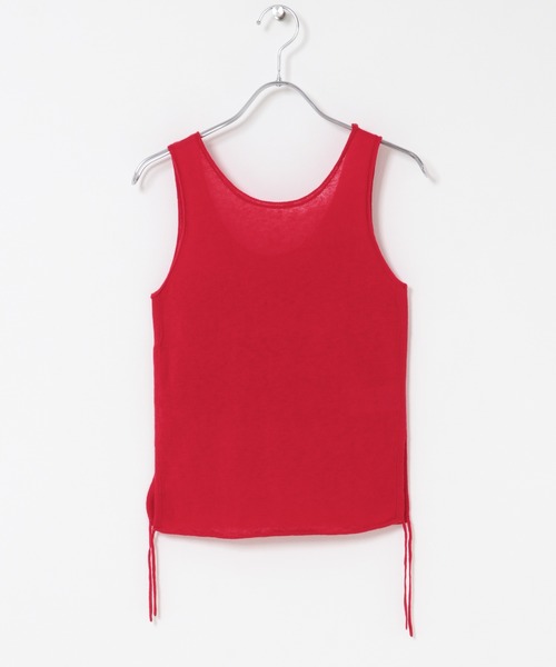 THE GOODLAND MARKET（ザグッドランドマーケット）の「cwtch　LAYERED KNIT TOPS（カーディガン/ボレロ・レディース・ネイビー/ライトカーキ/レッド・FREE）」の6枚目の写真