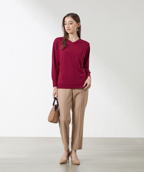 amaca(アマカ)の「LORISTELLA AGATA ボストンバッグ(ボストンバッグ・レディース・ベージュ/ベージュ系その他・FREE)」の6枚目の写真