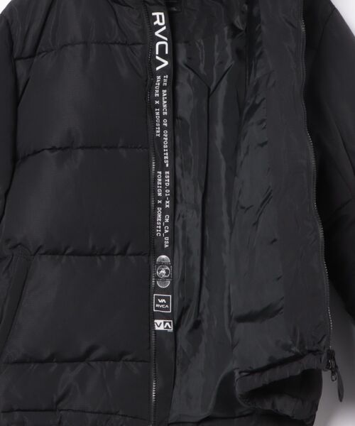 RVCA（ルーカ）の「【RVCA/ルーカ】24AW RVCA PUFFER JACKET/エコダウンジャケット・ブルゾン（ダウンジャケット/コート・メンズ・ブラック/ホワイト・MEDIUM/SMALL）」の12枚目の写真