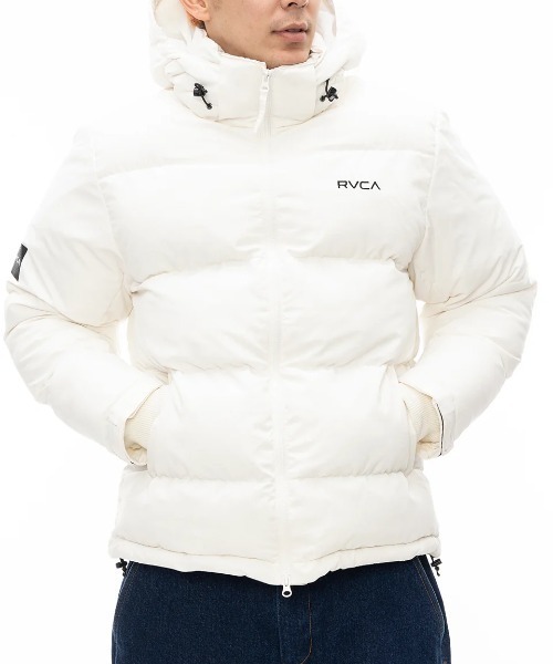 RVCA（ルーカ）の「【RVCA/ルーカ】24AW RVCA PUFFER JACKET/エコダウンジャケット・ブルゾン（ダウンジャケット/コート・メンズ・ブラック/ホワイト・MEDIUM/SMALL）」の13枚目の写真
