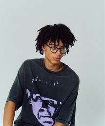 【ADAMPATEK/アダムパテック】Frankenstein face print T プリントTee