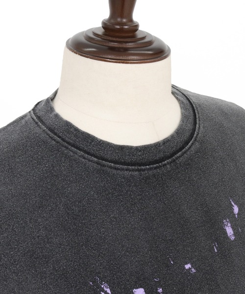 ADAM PATEK(アダムパテック)の「【ADAMPATEK/アダムパテック】Frankenstein face print T プリントTee(Tシャツ/カットソー・メンズ・グリーン/パープル・1/2)」の13枚目の写真